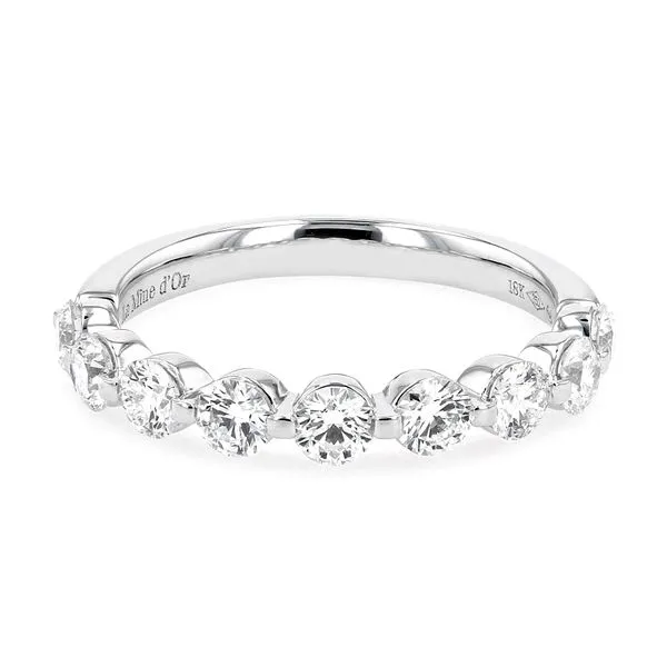 1.00tw Always Single Shared Claw Platinum Diamond Band La Mine d'Or Moncton, NB