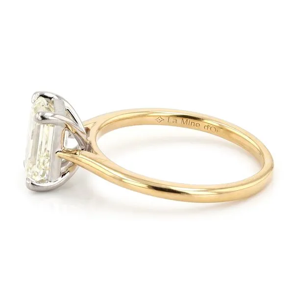 1.57ct Rio Emerald Cut Diamond Solitaire Engagement Ring Image 2 La Mine d'Or Moncton, NB