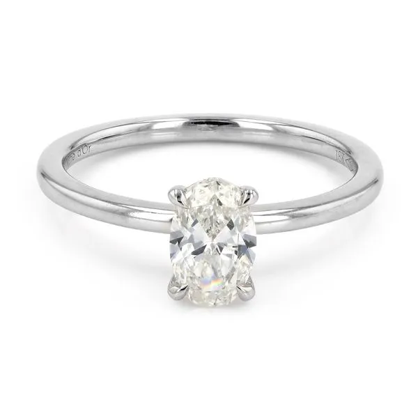 0.70ct Victoria Oval Diamond Solitaire Engagement Ring La Mine d'Or Moncton, NB