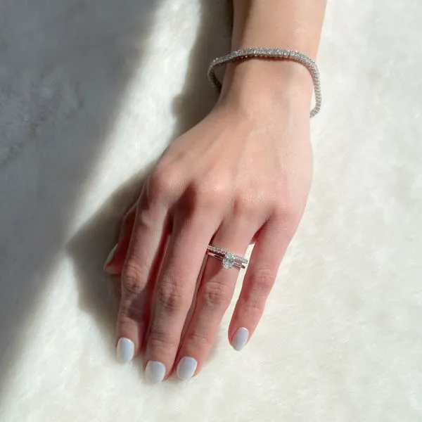 0.70ct Victoria Oval Diamond Solitaire Engagement Ring Image 4 La Mine d'Or Moncton, NB