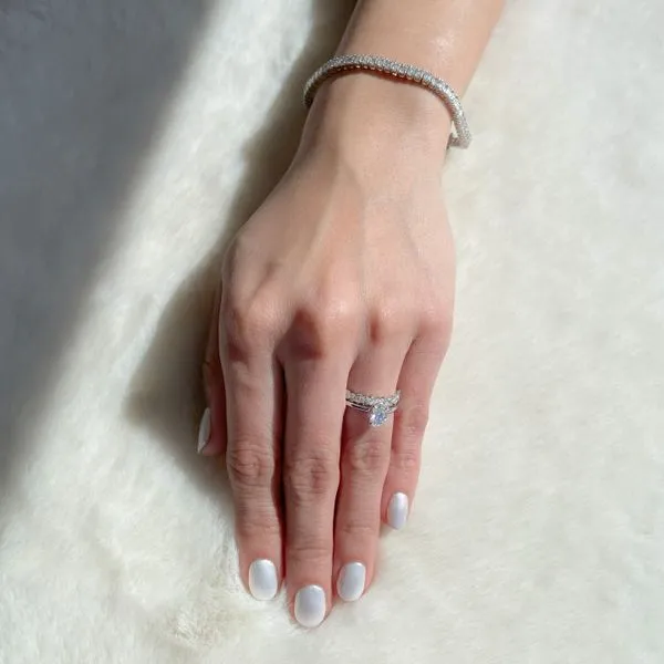 0.81ct Victoria Oval Diamond Solitaire Engagement Ring Image 4 La Mine d'Or Moncton, NB