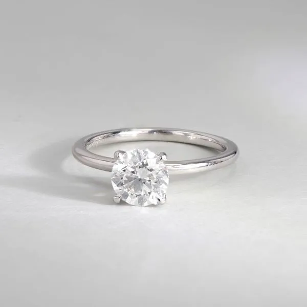 1.20ct Victoria Round Diamond Solitaire Engagement Ring Image 3 La Mine d'Or Moncton, NB
