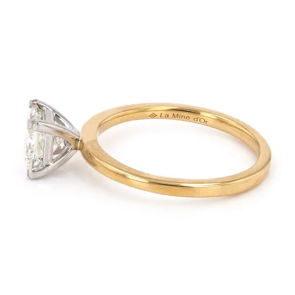 1.05ct Cairo Princess Diamond Solitaire Engagement Ring Image 2 La Mine d'Or Moncton, NB