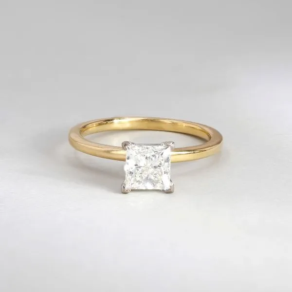1.05ct Cairo Princess Diamond Solitaire Engagement Ring Image 3 La Mine d'Or Moncton, NB