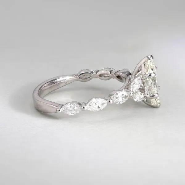 1.77tw Valenza Marquise Diamond Engagement Ring Image 4 La Mine d'Or Moncton, NB