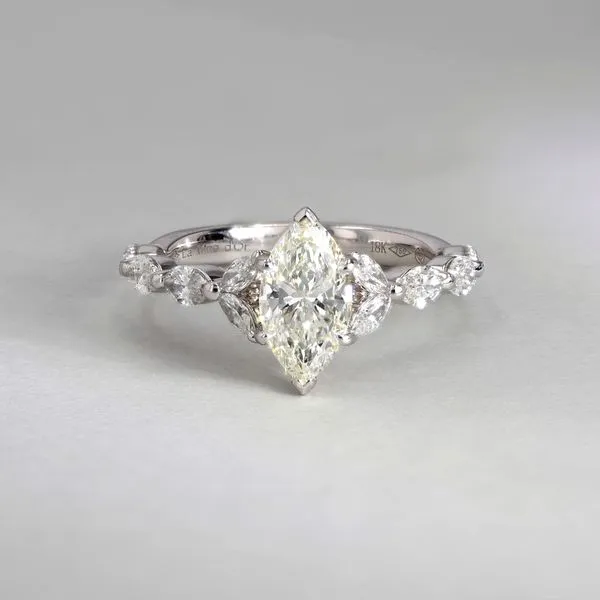 1.77tw Valenza Marquise Diamond Engagement Ring Image 5 La Mine d'Or Moncton, NB