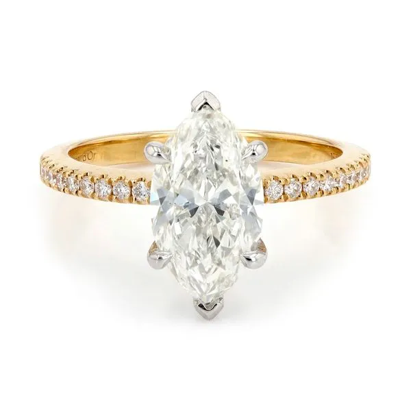 2.16tw Sofia Marquise Diamond Pave Engagement Ring La Mine d'Or Moncton, NB
