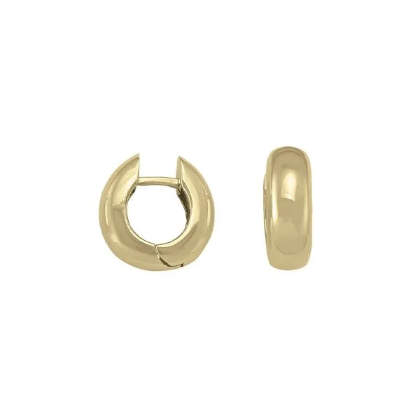 14kt Yellow Gold Huggie Earrings La Mine d'Or Moncton, NB