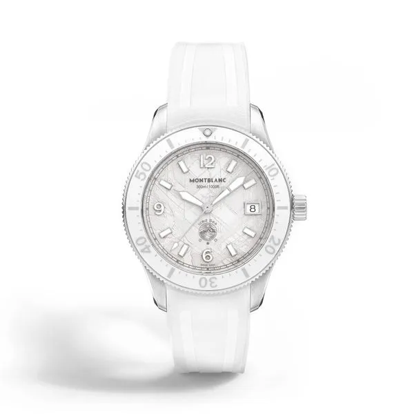 Montblanc Iced Sea Automatic Date 0 Oxygen White Dial La Mine d'Or Moncton, NB