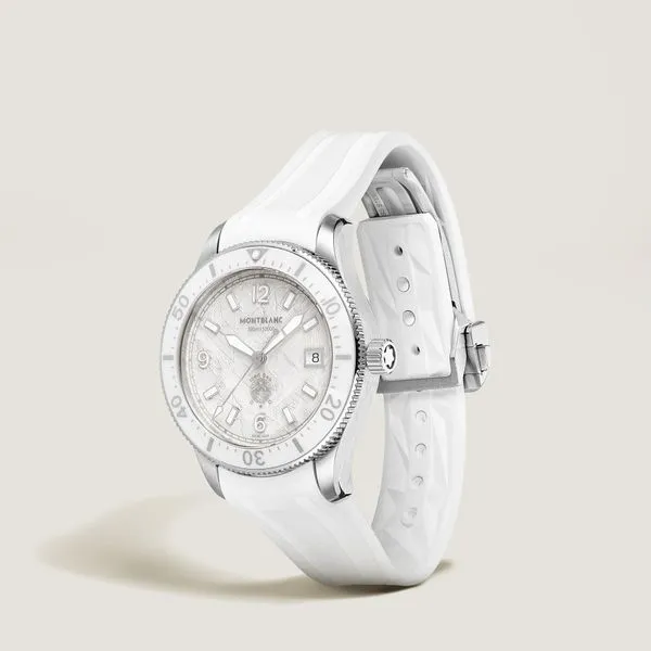 Montblanc Iced Sea Automatic Date 0 Oxygen White Dial Image 3 La Mine d'Or Moncton, NB