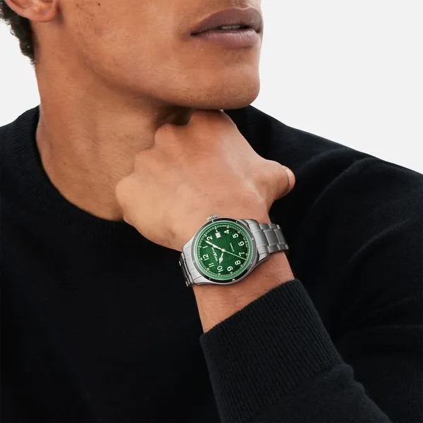 Montblanc 1858 Automatic Date 0 Oxygen Watch Green Dial Image 4 La Mine d'Or Moncton, NB