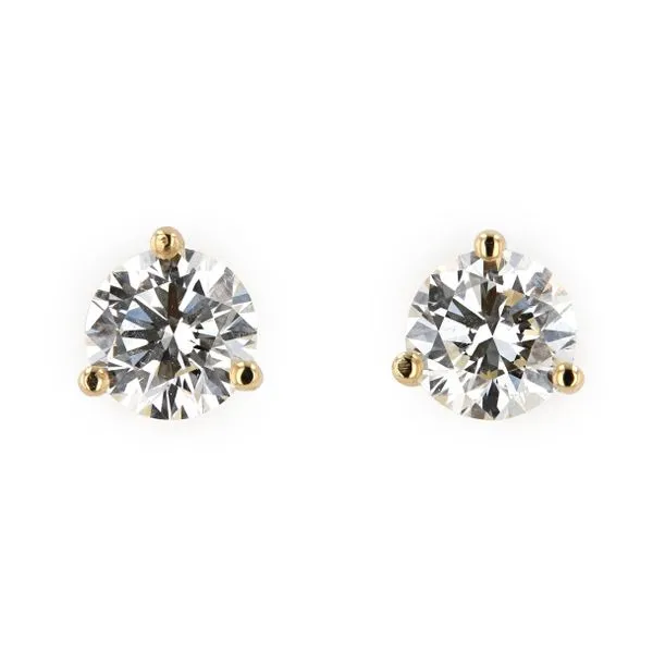 2.03tw Signature Round Brilliant Diamond Stud Earrings La Mine d'Or Moncton, NB