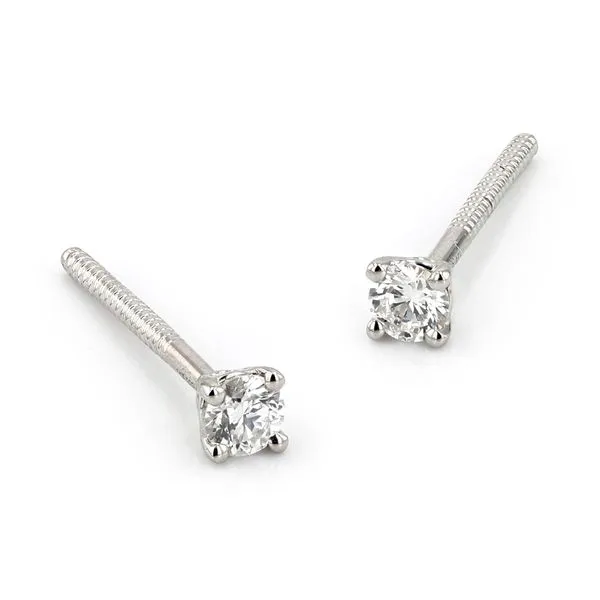 0.15tw Essential Collection Round Diamond Stud Earrings La Mine d'Or Moncton, NB
