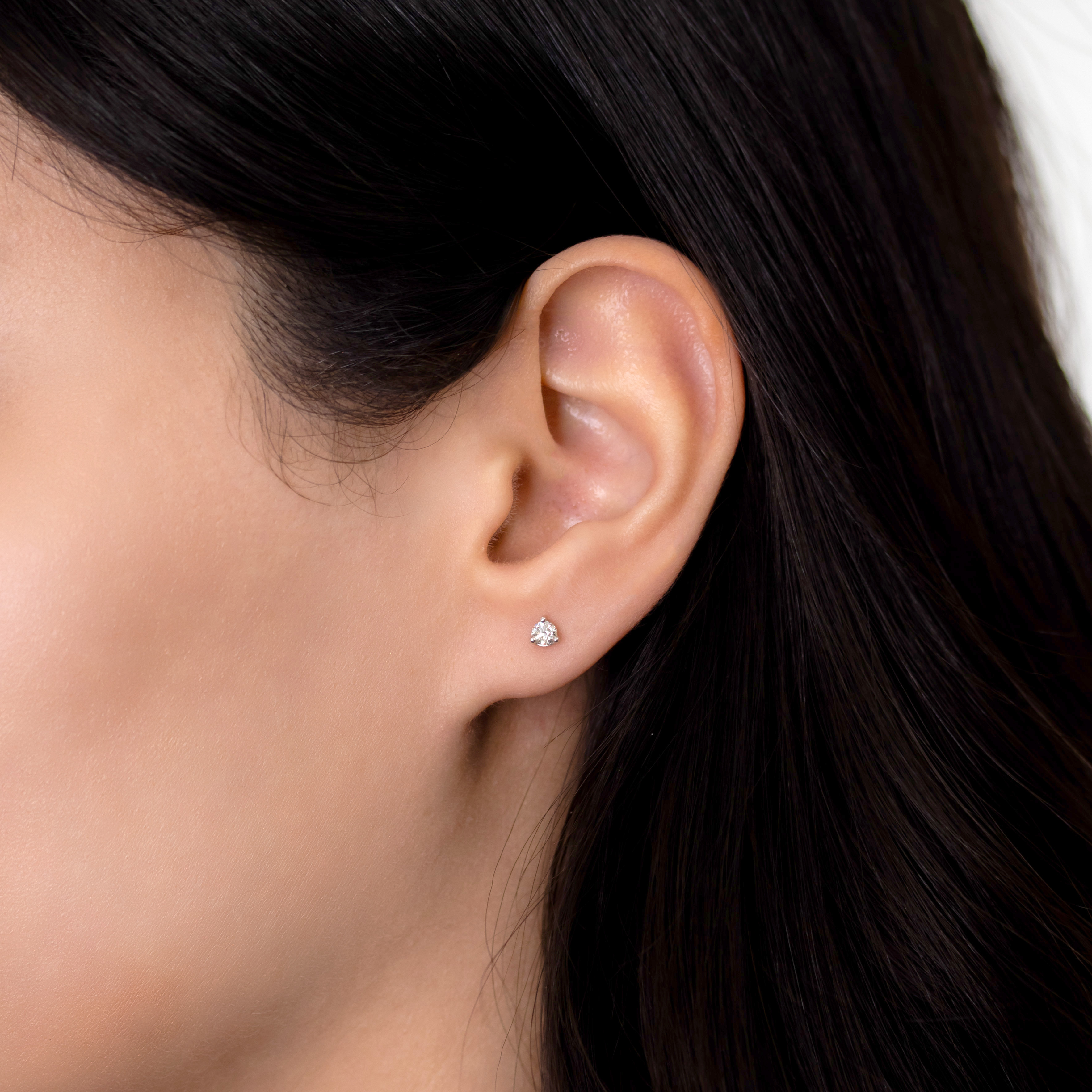 0.25tw Signature Collection Diamond Stud Earrings Image 4 La Mine d'Or Moncton, NB