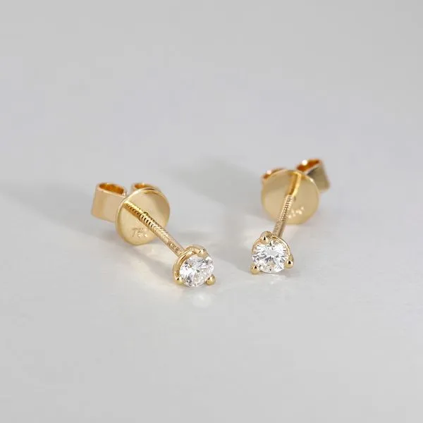 0.25tw Signature Collection Diamond Stud Earrings Image 3 La Mine d'Or Moncton, NB