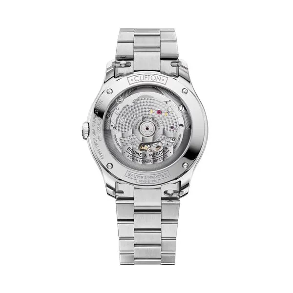 Baume & Mercier Clifton Automatic Watch White Dial 39mm Image 2 La Mine d'Or Moncton, NB
