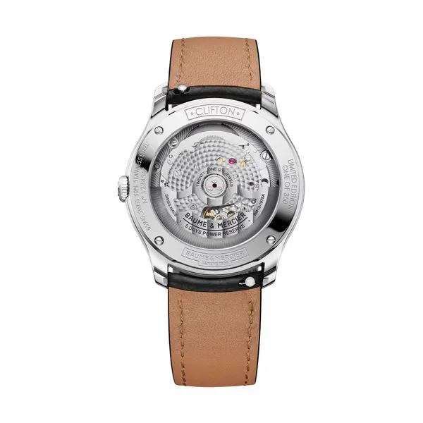 Baume & Mercier Clifton Automatic Watch Salmon Dial 39mm Image 2 La Mine d'Or Moncton, NB