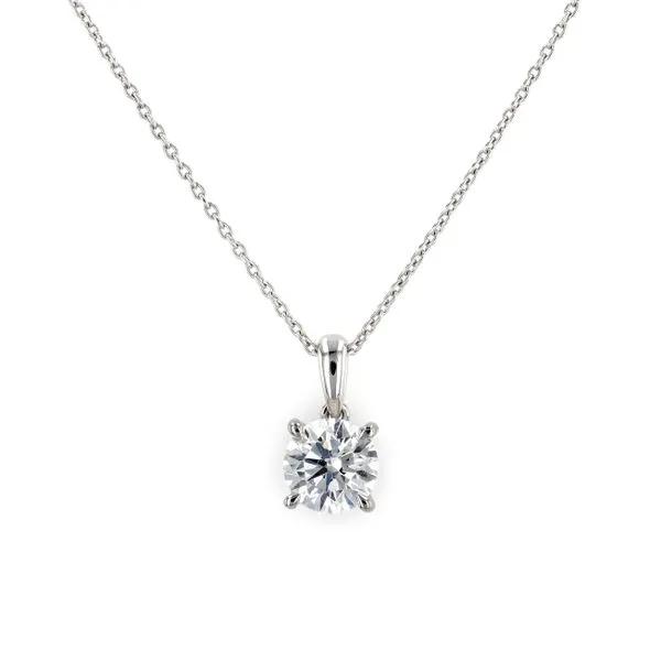 1.35tw Round Diamond Hidden Halo Pendant La Mine d'Or Moncton, NB