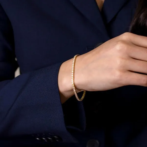 3.05tw Signature Diamond Tennis Bracelet Image 3 La Mine d'Or Moncton, NB