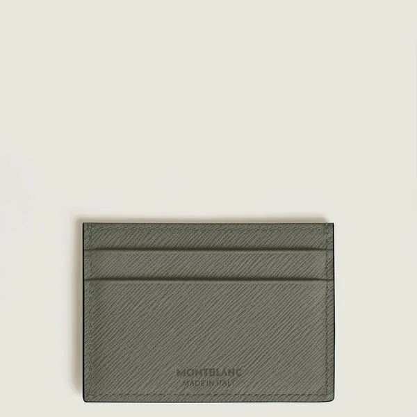 Montblanc Sartorial Saffiano Leather Card Holder 5cc Image 2 La Mine d'Or Moncton, NB