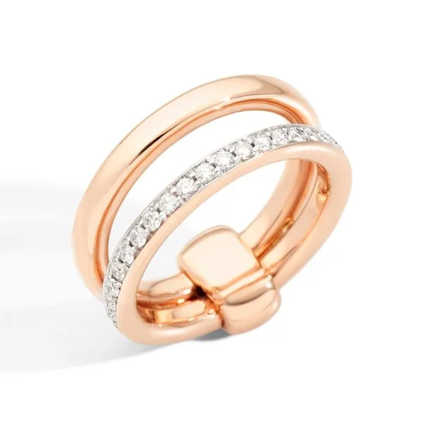 Pomellato Together Diamond Pave Ring Image 2 La Mine d'Or Moncton, NB