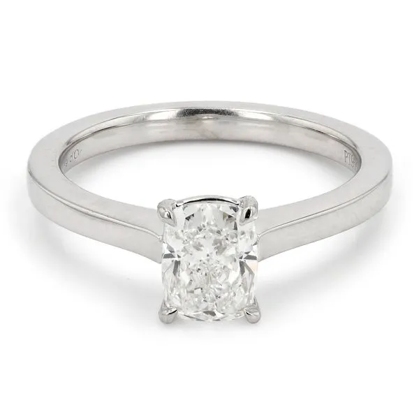 1.01ct Reno Cushion Diamond Solitaire Engagement Ring La Mine d'Or Moncton, NB