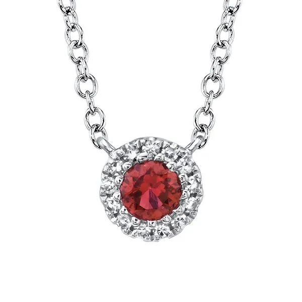 0.18tw Shy Creation Eden Ruby & Diamond Necklace La Mine d'Or Moncton, NB