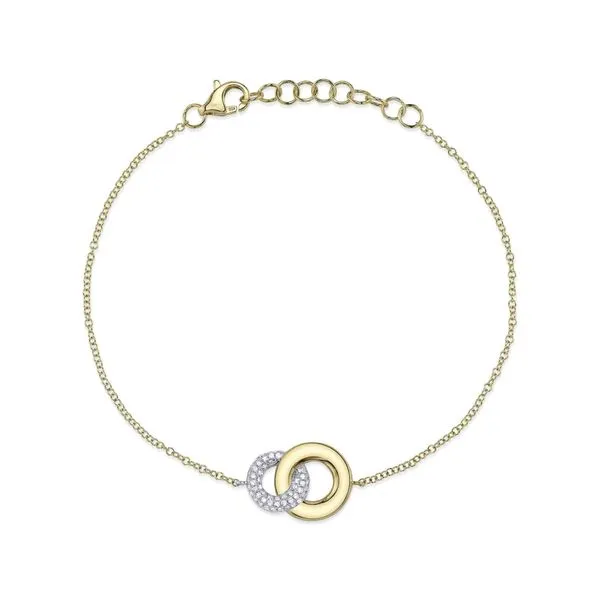 0.12tw Shy Creation Kate Diamond Pave Circle Bracelet La Mine d'Or Moncton, NB