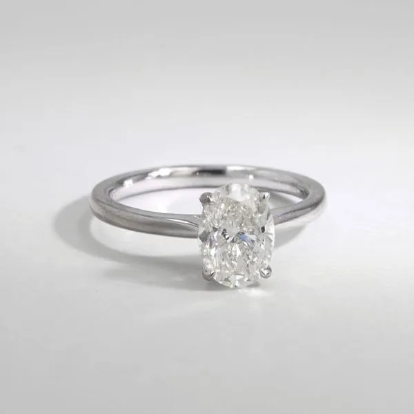 1.64ct Rio Oval Diamond Solitaire Engagement Ring Image 3 La Mine d'Or Moncton, NB