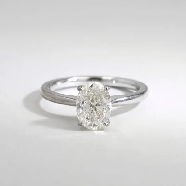 1.64ct Rio Oval Diamond Solitaire Engagement Ring Image 4 La Mine d'Or Moncton, NB