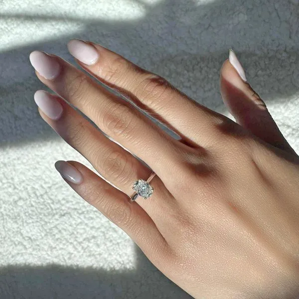 1.64ct Rio Oval Diamond Solitaire Engagement Ring Image 5 La Mine d'Or Moncton, NB