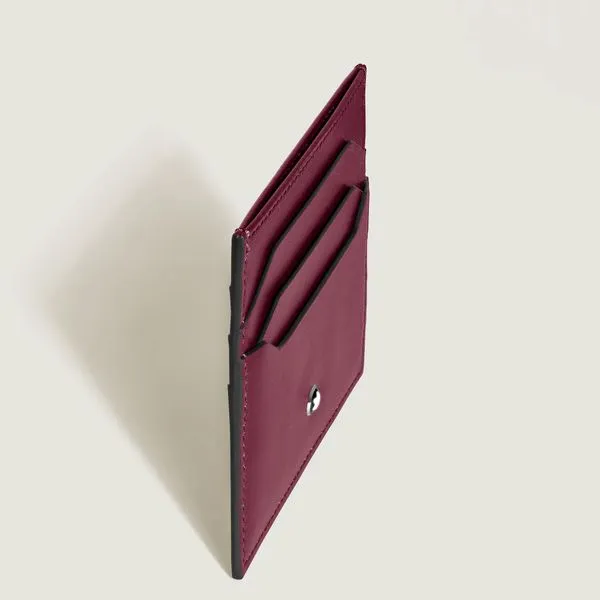 Montblanc Meisterstuck Cassis Leather Card Holder 6cc Image 3 La Mine d'Or Moncton, NB