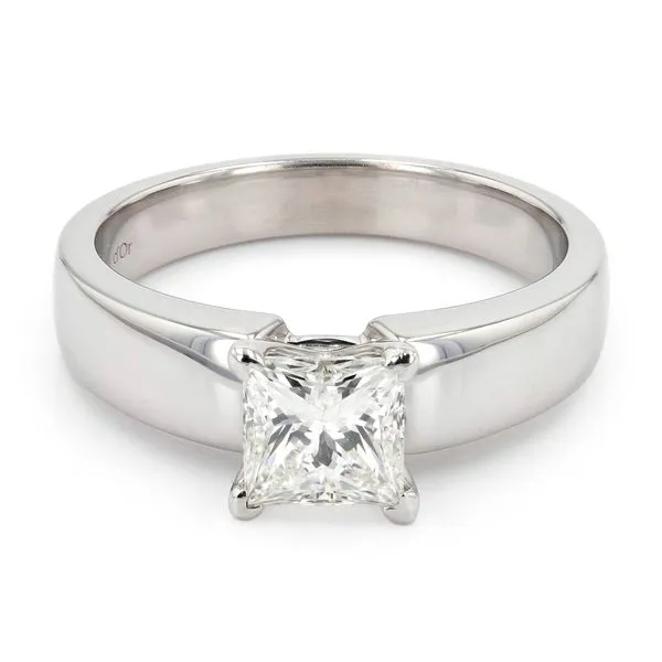 1.01ct Princess Diamond Solitaire Engagement Ring La Mine d'Or Moncton, NB