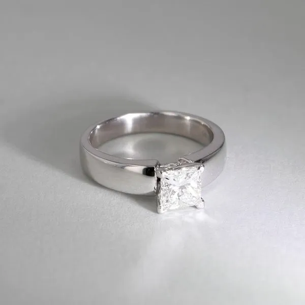 1.01ct Princess Diamond Solitaire Engagement Ring Image 3 La Mine d'Or Moncton, NB