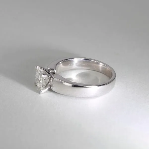 1.01ct Princess Diamond Solitaire Engagement Ring Image 4 La Mine d'Or Moncton, NB