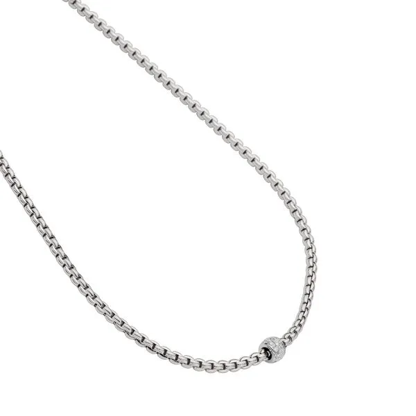 FOPE Eka Anniversario 18kt White Gold Necklace with Diamonds Image 2 La Mine d'Or Moncton, NB