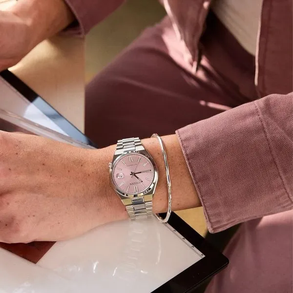 Citizen Tsuyosa Automatic Watch Pastel Pink 37mm Image 5 La Mine d'Or Moncton, NB