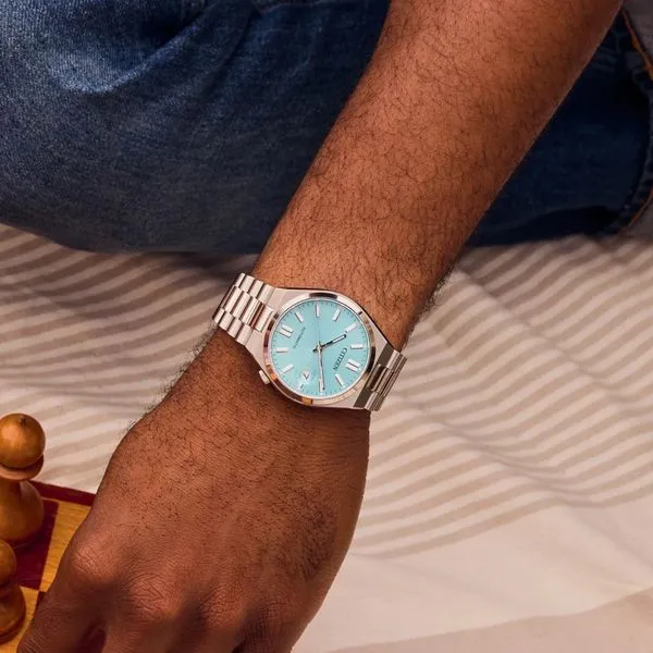 Citizen Tsuyosa Automatic Watch Ice Blue 37mm Image 4 La Mine d'Or Moncton, NB