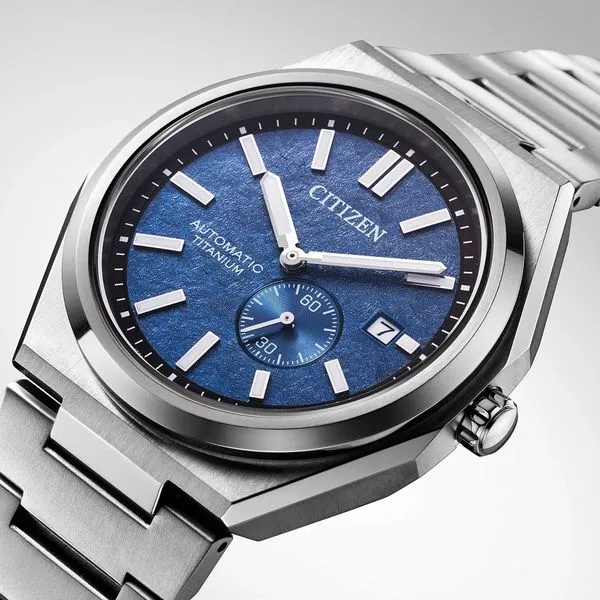 Citizen Zenshin Automatic Watch Blue Dial 40.5mm Image 4 La Mine d'Or Moncton, NB