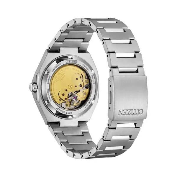 Citizen Zenshin Automatic Watch White Dial 40.5mm Image 3 La Mine d'Or Moncton, NB