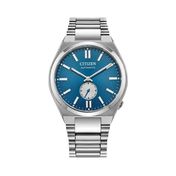 Citizen Tsuyosa Automatic Watch Textured Blue Dial 40mm La Mine d'Or Moncton, NB