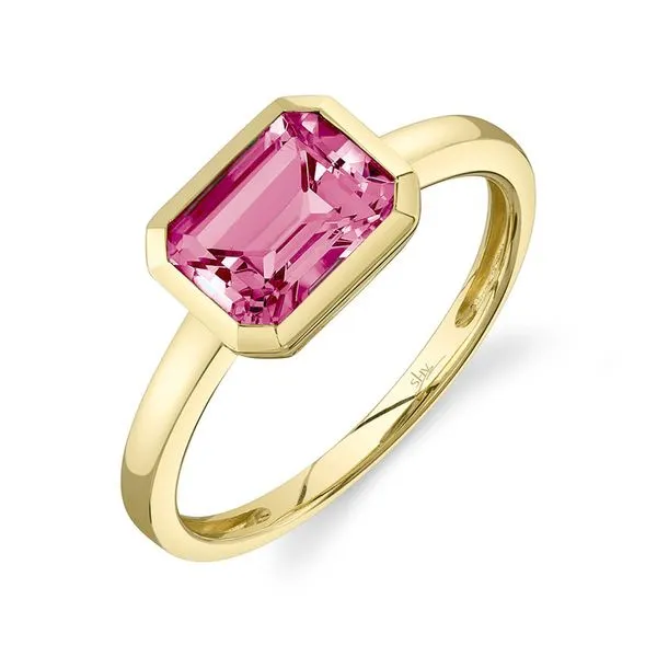 2.13ct Shy Creation Color Pink Topaz Solitaire Ring La Mine d'Or Moncton, NB