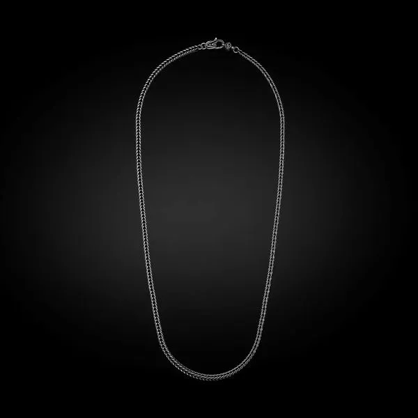 William Henry Sterling Silver Foxtail Necklace 22" Image 2 La Mine d'Or Moncton, NB