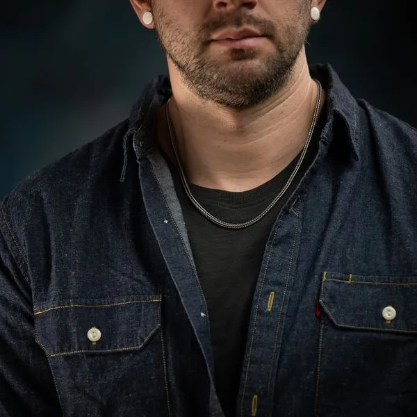 William Henry Sterling Silver Foxtail Necklace 22" Image 5 La Mine d'Or Moncton, NB