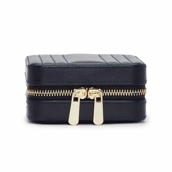 WOLF Maria Small Zip Case Navy Blue La Mine d'Or Moncton, NB