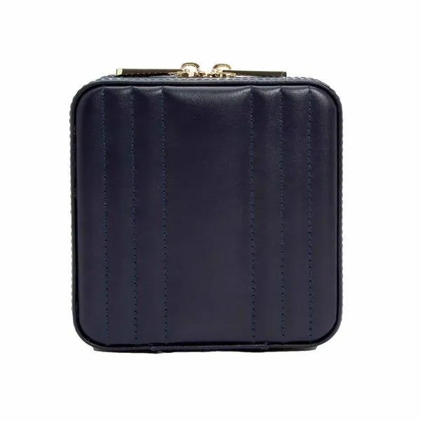 WOLF Maria Small Zip Case Navy Blue Image 3 La Mine d'Or Moncton, NB