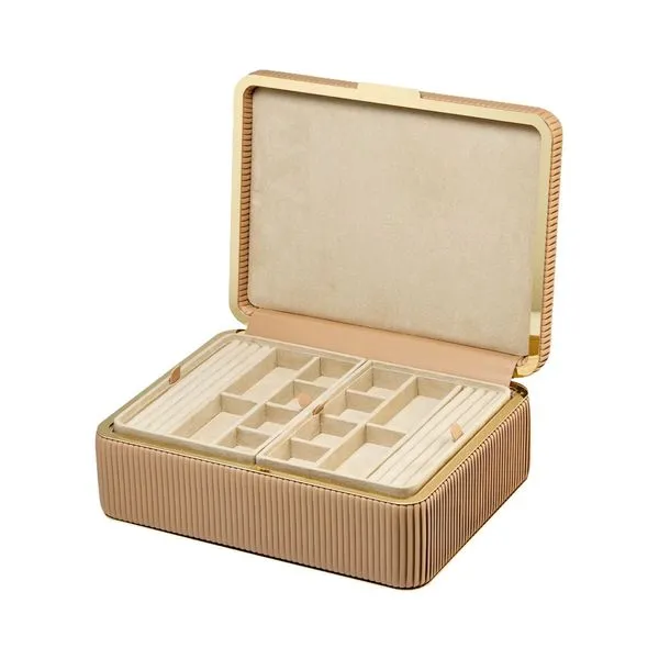 WOLF Bella Large Jewellery Box Mocha Image 3 La Mine d'Or Moncton, NB