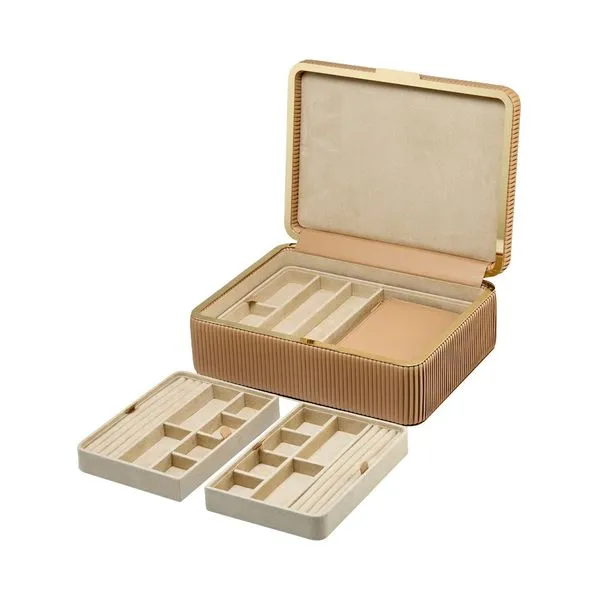 WOLF Bella Large Jewellery Box Mocha Image 4 La Mine d'Or Moncton, NB