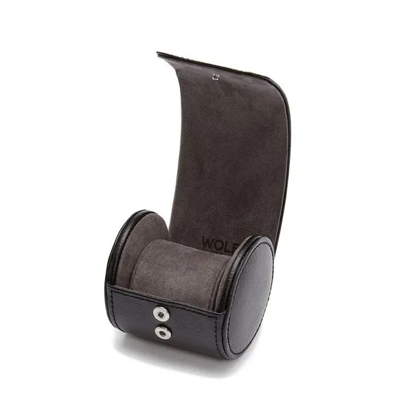 WOLF British Racing Single Watch Roll - Black Image 3 La Mine d'Or Moncton, NB