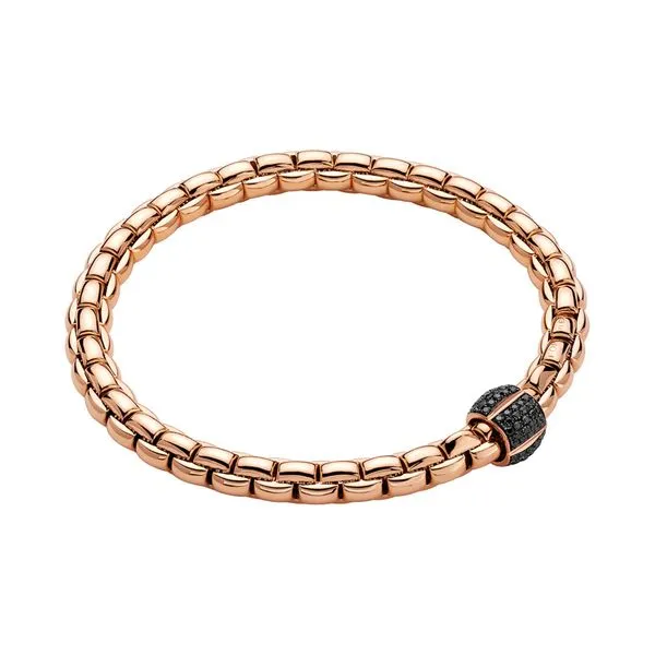 FOPE Eka Flex'it Mens Rose Gold Diamond Bracelet Size XL La Mine d'Or Moncton, NB
